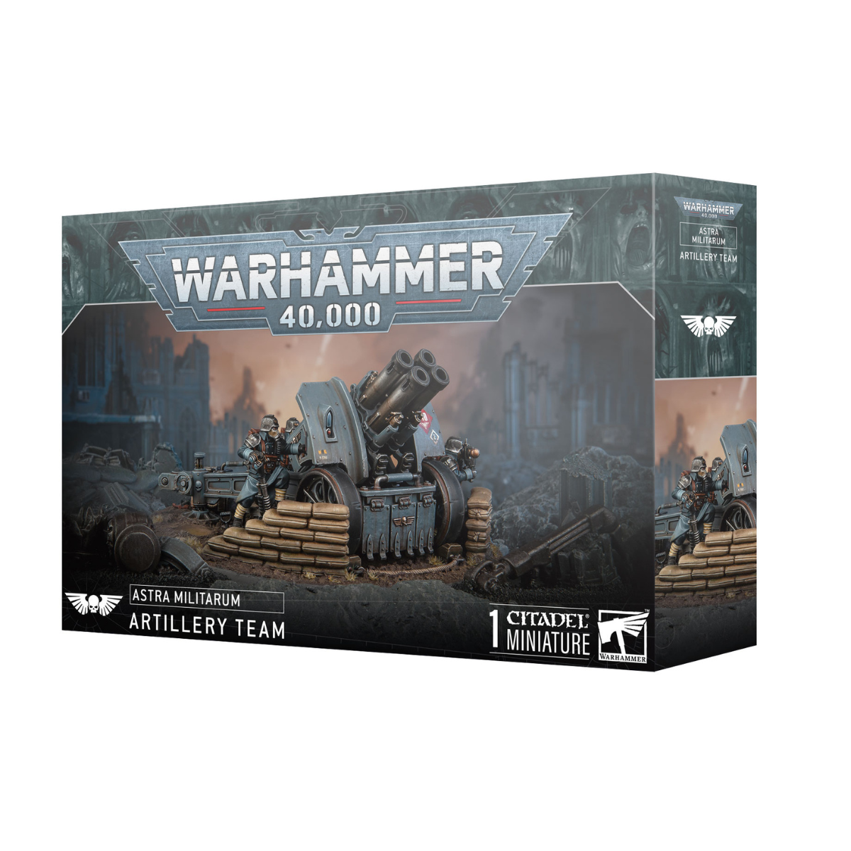 Warhammer 40.000 Astra Militarum Artillery Team