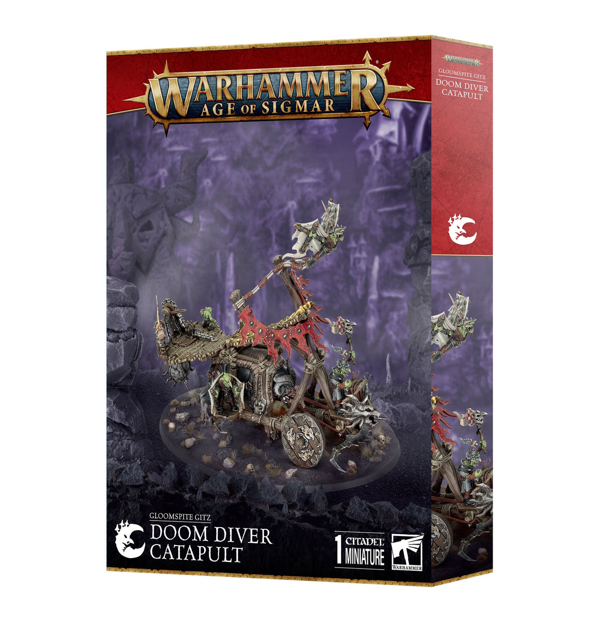 Warhammer Age of Sigmar Gloomspite Gitz Doom Diver Catapult