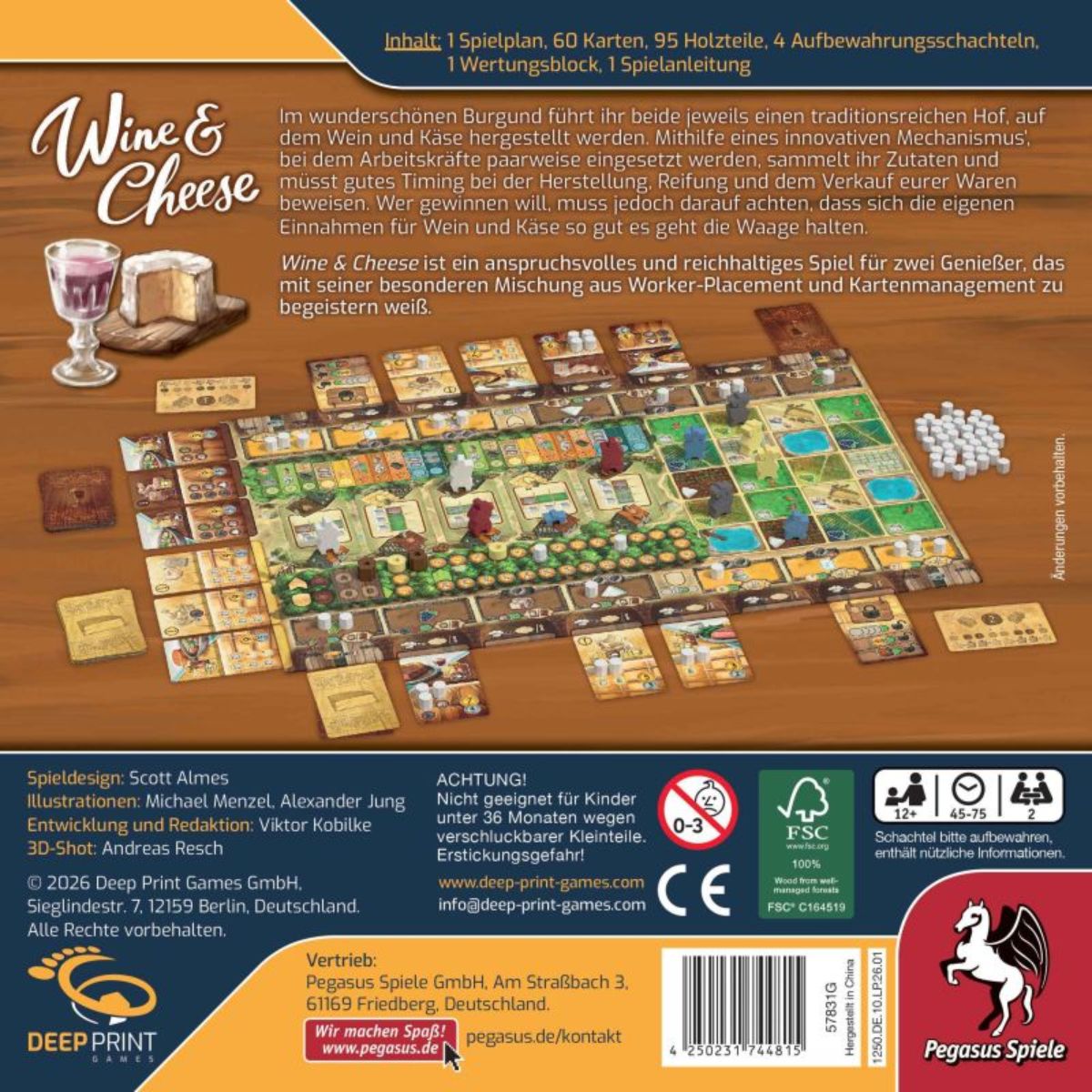 Wine & Cheese (Deep Print Games)