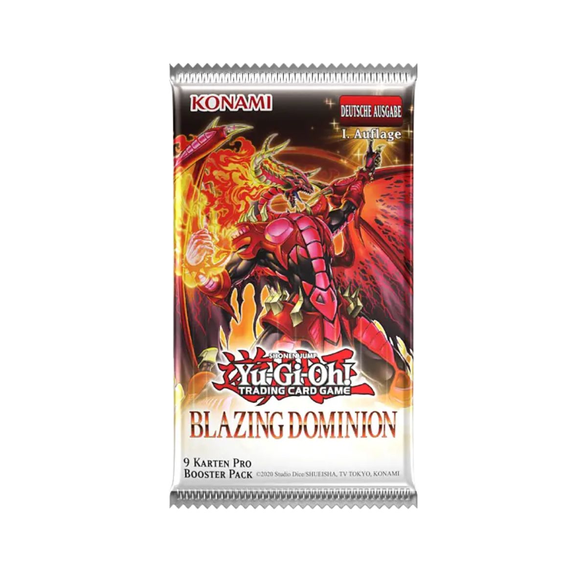 Yu-Gi-Oh! Blazing Dominion Booster Deutsch