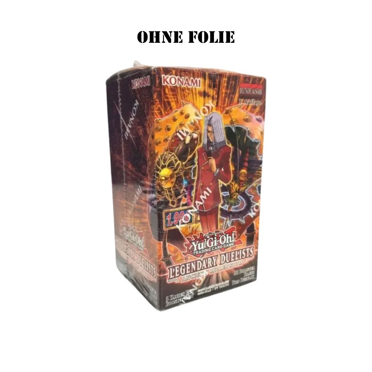 Yu-Gi-Oh! Legendary Duelists: Ancient Millenium 18er-Display (ohne Folie) Deutsch