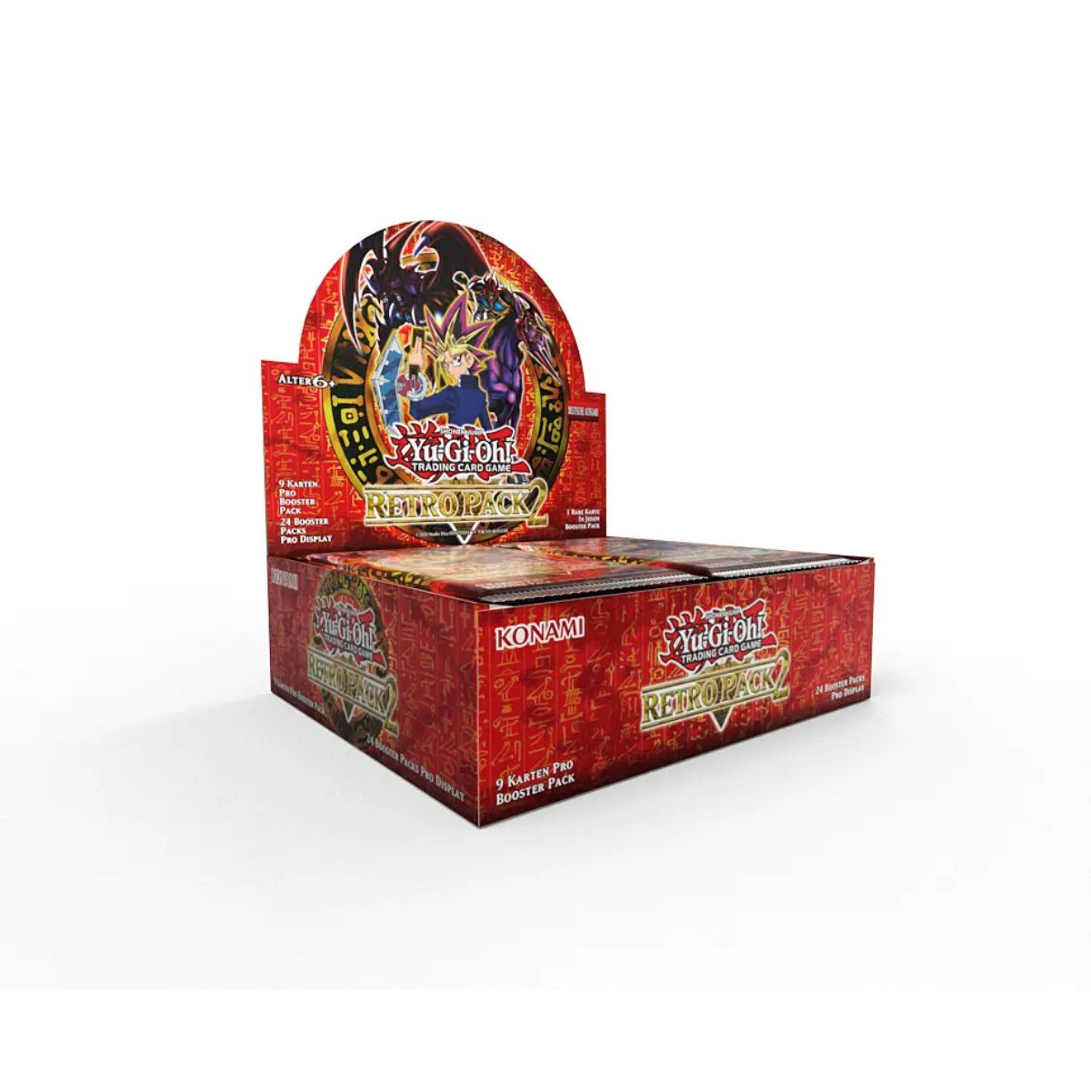 Yu-Gi-Oh! Retro Pack 2 Display Deutsch