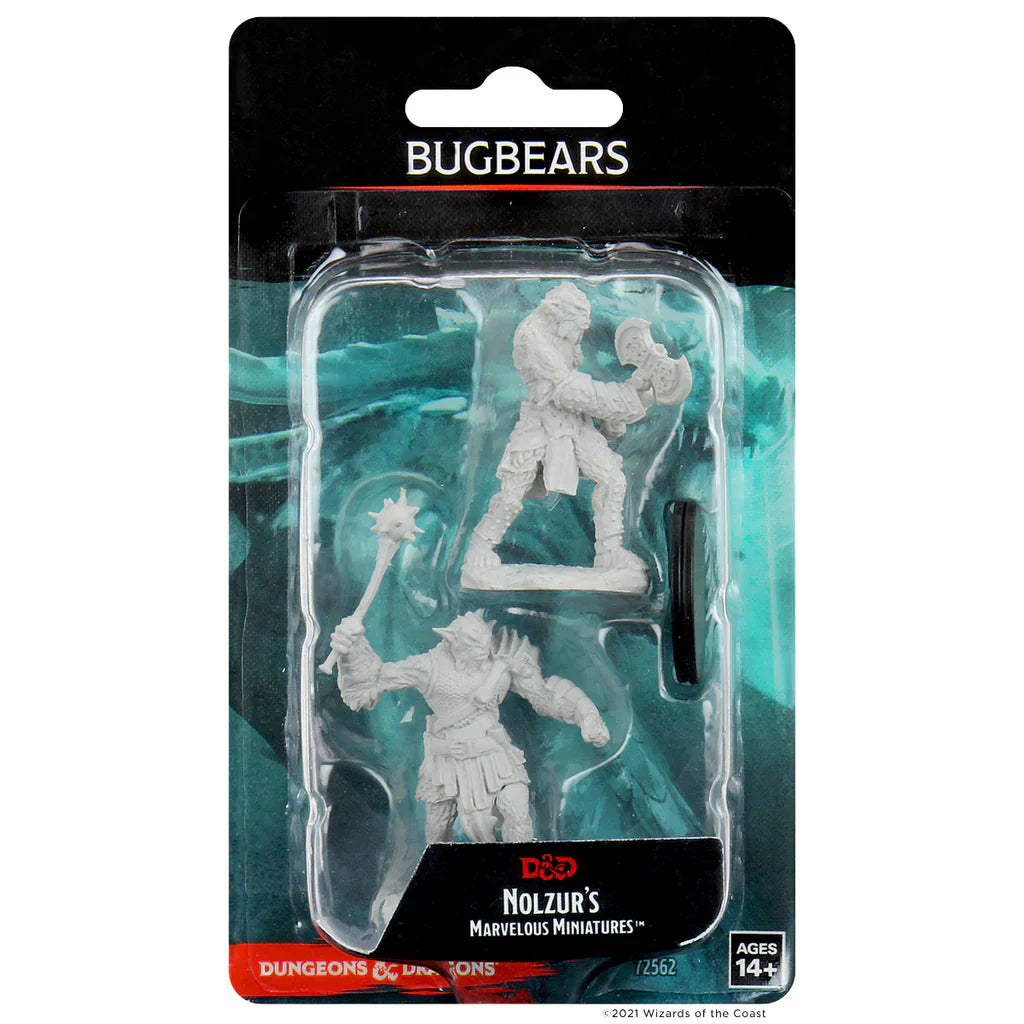 D&D Nolzur's Marvelous Unpainted Miniatures - Bugbears