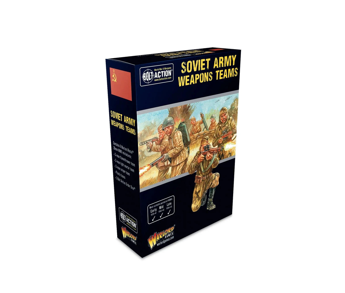Bolt Action Soviet Army Weapons Teams
