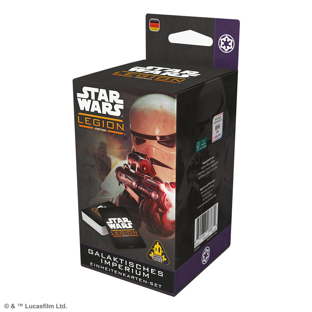 Star Wars: Legion – Galaktisches Imperium Einheitenkarten-Set