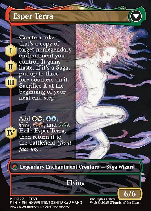 Terra, Magical Adept // Esper Terra - Back Face