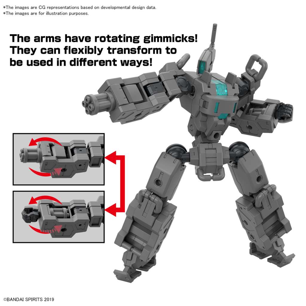 30 Minutes Missions Ex Arm Vehicle Smart Transformable Machine (1/144)