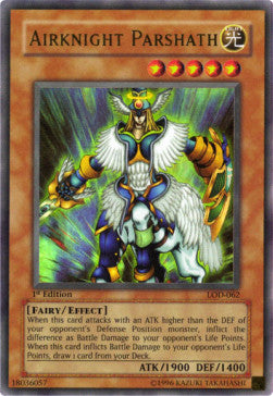 Airknight Parshath LOD-062 Ultra Rare Light Played Englisch 1. Auflage