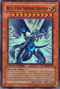 Leuchtender Blauäugiger Drache MOV- Super Rare Poor Deutsch