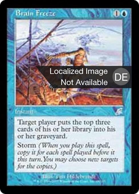 Gehirnfrost SCG-29 Uncommon Poor Deutsch
