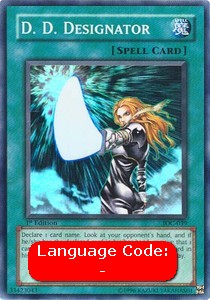 D.D. Designator IOC-039 Super Rare Good Englisch