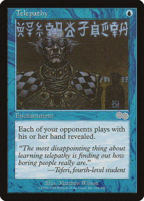 Telepathy USG-102 Uncommon Excellent Englisch