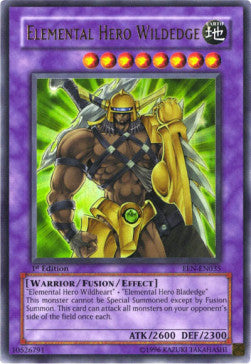 Elementar-HELD Wildedge (V.1) EEN-035 Ultra Rare Near Mint Deutsch 1. Auflage