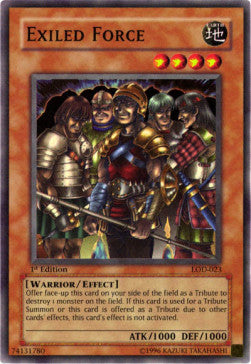 Exiled Force LOD-023 Super Rare Poor Englisch