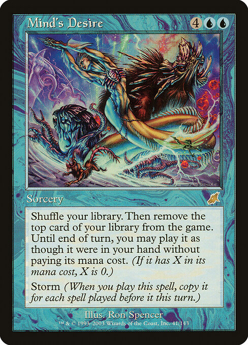 Mind's Desire SCG-41 Rare Excellent Englisch