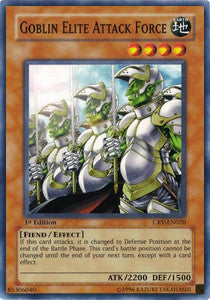 Goblin Elite Attack Force CRV-020 Super Rare Excellent Englisch