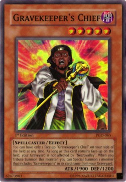 Gravekeeper's Chief PGD-065 Super Rare Good Englisch