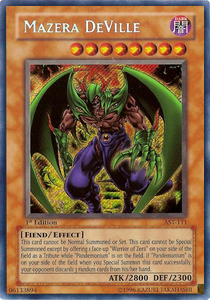 Debilmazera AST-111 Secret Rare Light Played Deutsch 1. Auflage