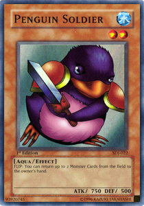 Penguin Soldier SDJ-022 Super Rare Good Englisch