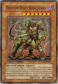Phantomungeheuer Felseidechse FOTB-SE1 Super Rare Light Played Deutsch