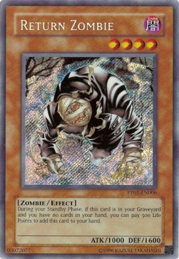 Rückkehrzombie PP01-DE006 Secret Rare Near Mint Deutsch
