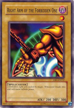 Rechter Arm der Verbotenen DB1-137 Common Light Played Deutsch