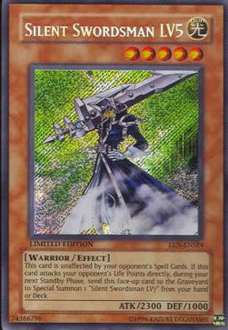 Silent Swordsman LV5 EEN-SE4 Secret Rare Excellent Englisch