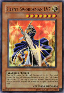 Schweigsamer Schwertkämpfer LV7 WC5-001 Ultra Rare Excellent Deutsch