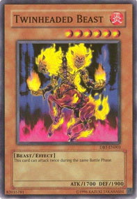 Twinheaded Beast DBT-003 Super Rare Excellent Englisch