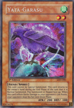 Yata-Garasu (V.1) LOD-EN000 Secret Rare Good Englisch
