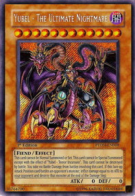 Yubel - Der ultimative Albtraum PTDN-008 Secret Rare Played Deutsch