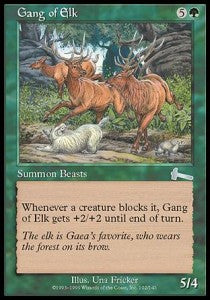 Rotwildherde ULG-102 Uncommon Excellent Deutsch Foil