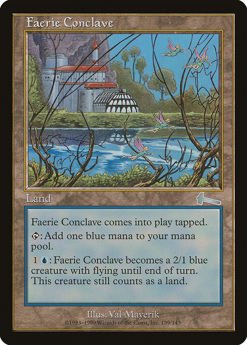 Faerie Conclave ULG-139 Uncommon Light Played Englisch