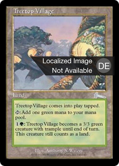 Baumwipfeldorf ULG-143 Uncommon Poor Deutsch