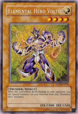 Elementar-HELD Voltic PP02-014 Secret Rare Excellent Deutsch