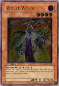 Violette Hexe CRMS-DE097 Ultimate Rare Light Played Deutsch 1. Auflage