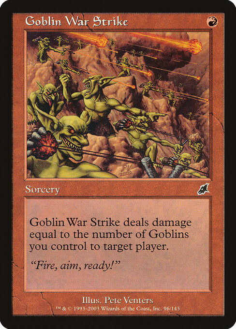 Goblin War Strike SCG-96 Common Excellent Englisch