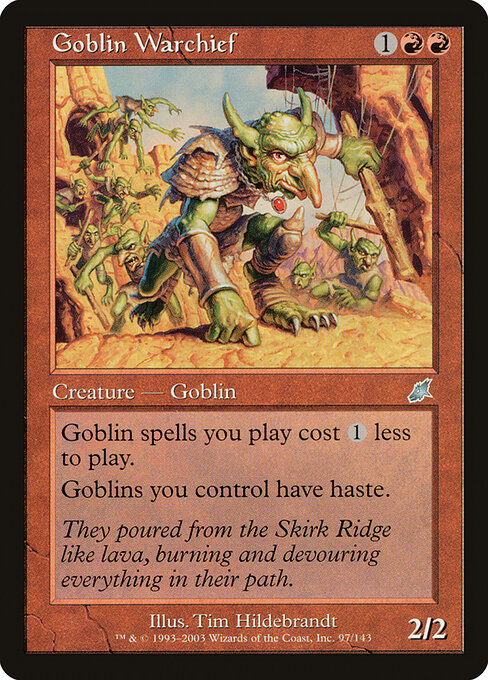 Goblin Warchief SCG-97 Uncommon Good Englisch