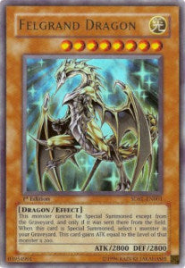 Fellgrant-Drache SDRL-001 Ultra Rare Poor Deutsch 1. Auflage