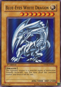 Blauäugiger w. Drache DPKB-001 Super Rare Good Deutsch 1. Auflage