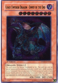 Chaos-Imperatordrache - Gesandter des Endes DPKB-DE016 Ultimate Rare Played Deutsch 1. Auflage