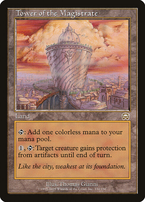 Tower of the Magistrate MMQ-330 Rare Played Englisch