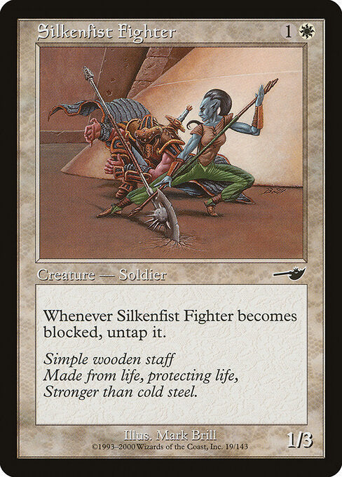 Silkenfist Fighter NEM-19 Common Excellent Englisch Foil
