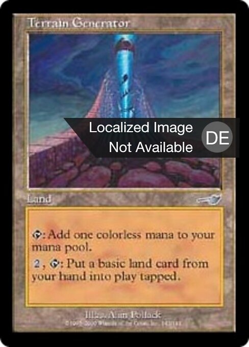 Geländegenerator NEM-143 Uncommon Played Deutsch