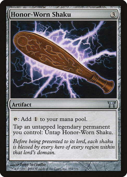 Honor-Worn Shaku CHK-254 Uncommon Excellent Englisch