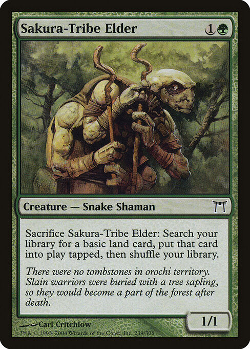 Sakura-Tribe Elder CHK-239 Common Played Englisch