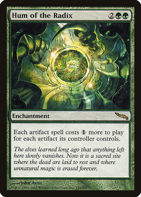 Hum of the Radix MRD-122 Rare Excellent Englisch Foil