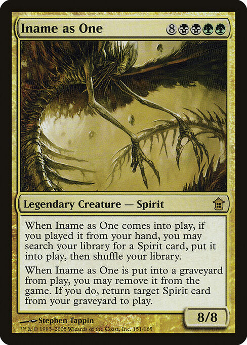 Iname as One SOK-151 Rare Light Played Englisch