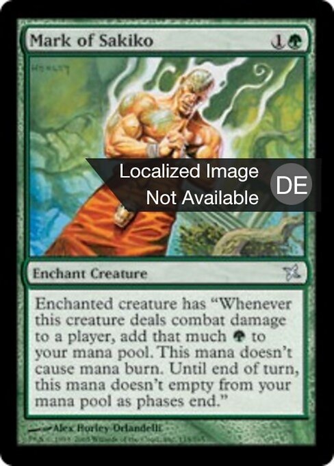 Sakikos Mal BOK-135 Uncommon Light Played Deutsch