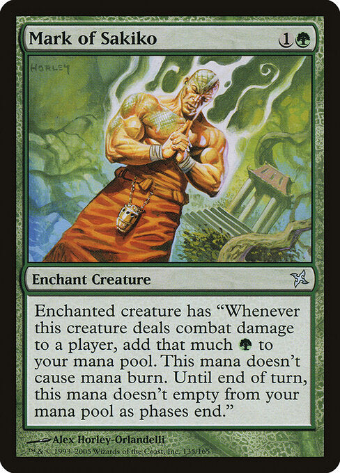 Mark of Sakiko BOK-135 Uncommon Excellent Englisch Foil